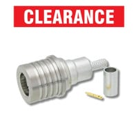 Pulse QMA Straight Male Connector